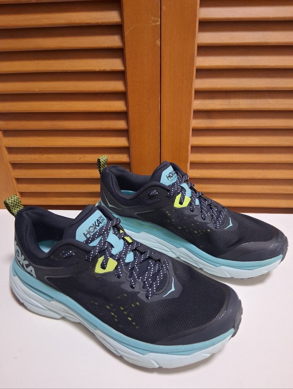 Hoka One One Challenger ATR 6 Womens Size 9B Trail Running Shoes Blue Graphite - Picture 4 of 8